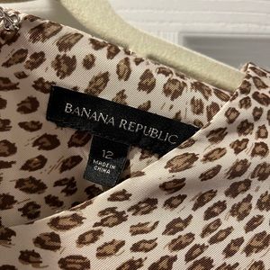 Banana Republic leopard print dress